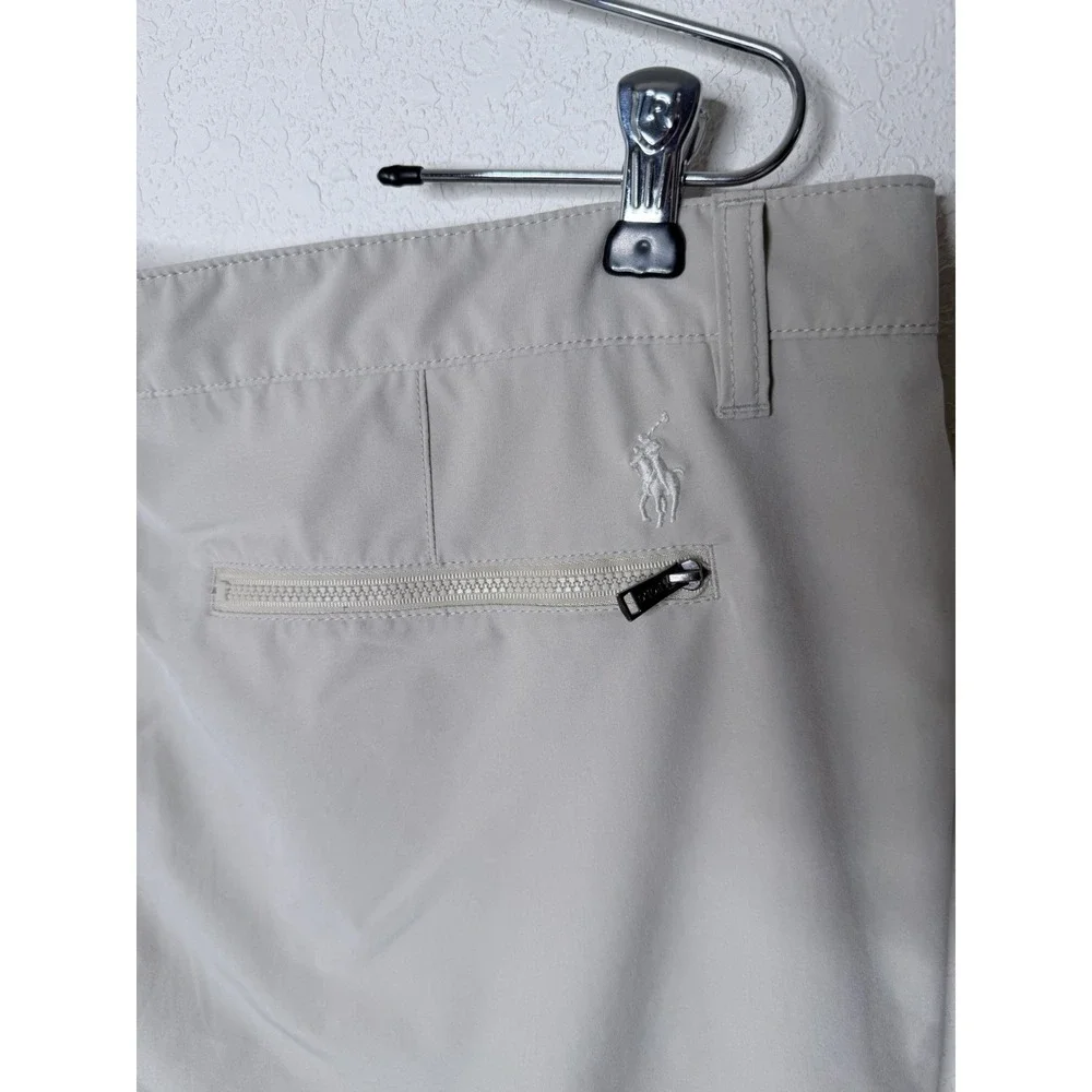 Polo Ralph Lauren Shorts Mens 42 Beige Chinos Stretch Classic Fit 9